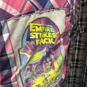 Plugg Pink and Blue Plaid Shirt